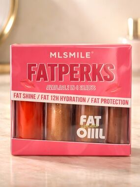 MLSMILE FATPERKS Lip Oil Set of 4